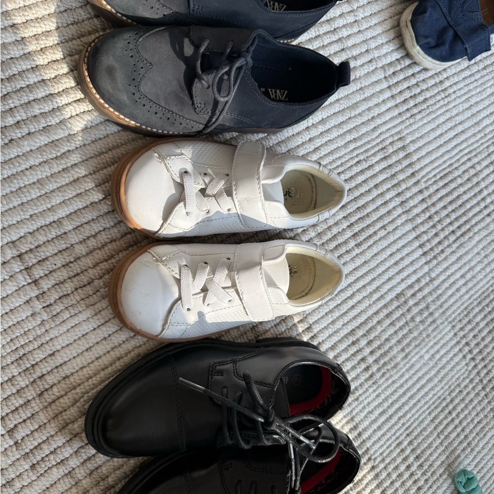 Classic White Kids Shoes